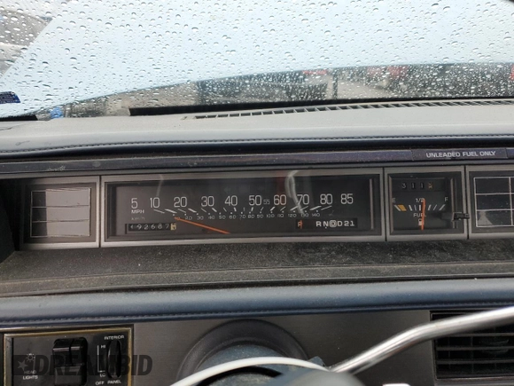 1991 Oldsmobile Delta z VIN 1G3HN54C3M1807067, wystawiony jako Copart lot #46126225 z przebiegiem 192 687 mil mil oraz Szkoda całkowita • Salvage title. Historia ofert i sprzedaży dostępna na DreamBid. Obrazek 9.