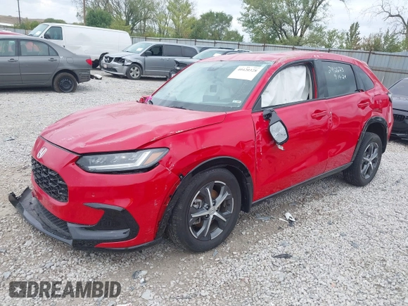 2024 Honda HR-V EX-L with VIN 3CZRZ2H74RM728130, listed as a IAAI auction lot 40420328 with 13,656 mi miles and . Bid and sale history available at DreamBid. Image 2.