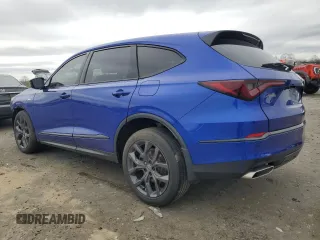 2022 Acura MDX w/A-Spec Package with VIN 5J8YE1H0XNL035540, listed as a Copart auction lot 51277775 with 33,724 mi miles and Salvage Title. Bid and sale history available at carsss.com. Image 2.