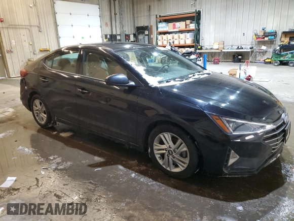 2020 Hyundai Elantra SEL with VIN 5NPD84LF4LH626644, listed as a Copart auction lot 44551085 with 70,268 mi miles and Salvage Title. Bid and sale history available at DreamBid. Image 4.
