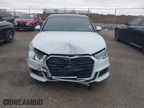 2018 Audi A3 Sedan Premium Plus with VIN WAUJ8GFF2J1003413, listed as a IAAI auction lot 41535243 with 109,454 mi miles. Bid and sale history available at carsss.com. Image 12.
