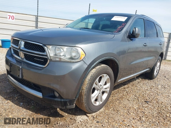 2011 Dodge Durango Crew with VIN 1D4RD4GG3BC729393, listed as a IAAI auction lot 41899010 with 174,392 mi miles and . Bid and sale history available at carsss.com. Image 2.