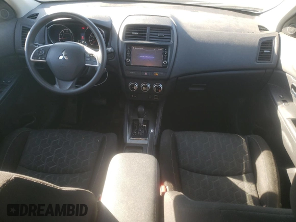2022 Mitsubishi Outlander Sport ES with VIN JA4ARUAU8NU019330, listed as a Copart auction lot 87734505 with 51,666 mi miles and Salvage Title. Bid and sale history available at carsss.com. Image 8.