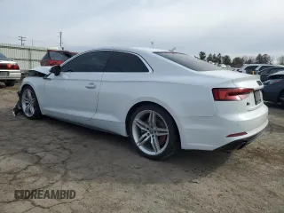 2019 Audi A5 Premium Plus with VIN WAUTNAF51KA046325, listed as a Copart auction lot 45772285 with 44,049 mi miles and Salvage Title. Bid and sale history available at DreamBid. Image 2.