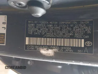 2010 Toyota Prius II z VIN JTDKN3DU7A0010924, wystawiony jako IAAI lot #41708307 z przebiegiem 212 942 mil mil oraz . Historia ofert i sprzedaży dostępna na DreamBid. Obrazek 9.