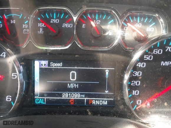 2015 Chevrolet Silverado 1500 LTZ with VIN 3GCUKSEC2FG283726, listed as a IAAI auction lot 40666666 with 281,099 mi miles. Bid and sale history available at carsss.com. Image 16.