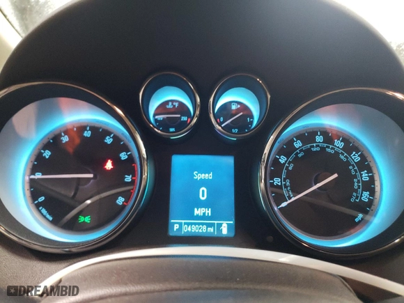 2015 Buick Verano with VIN 1G4PP5SK7F4174439, listed as a Copart auction lot 47754945 with 49,028 mi miles and Salvage Title. Bid and sale history available at carsss.com. Image 9.