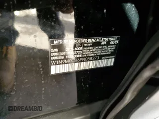 2023 Mercedes-Benz EQB 250+ z VIN W1N9M0CB6PN058273, wystawiony jako Copart lot #75759723 z przebiegiem 1200 mil mil oraz . Historia ofert i sprzedaży dostępna na DreamBid. Obrazek 12.