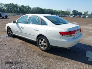 2007 Hyundai Azera GLS with VIN KMHFC46D67A189479, listed as a IAAI auction lot 42641536 with 127,281 mi miles and . Bid and sale history available at DreamBid. Image 3.