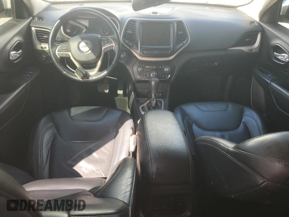 2014 Jeep Cherokee Limited with VIN 1C4PJLDS6EW217145, listed as a Copart auction lot 50695685 with 162,039 mi miles and Salvage Title. Bid and sale history available at carsss.com. Image 8.