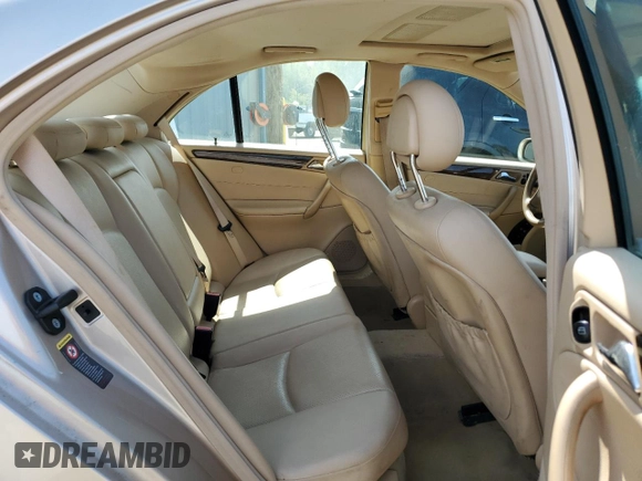2003 Mercedes-Benz C 320 with VIN WDBRF64J53F327005, listed as a Copart auction lot 69500224 with 99,375 mi miles and Salvage Title. Bid and sale history available at DreamBid. Image 10.