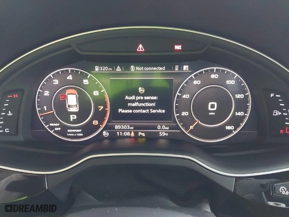 2017 Audi Q7 Prestige with VIN WA1VAAF71HD035383, listed as a IAAI auction lot 40849776 with 89,303 mi miles. Bid and sale history available at carsss.com. Image 16.