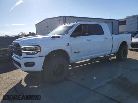 2020 Ram 2500 Laramie with VIN 3C6UR5NL6LG171866, listed as a Copart auction lot 86912404 with 133,719 mi miles and Salvage Title. Bid and sale history available at carsss.com. Image 1.