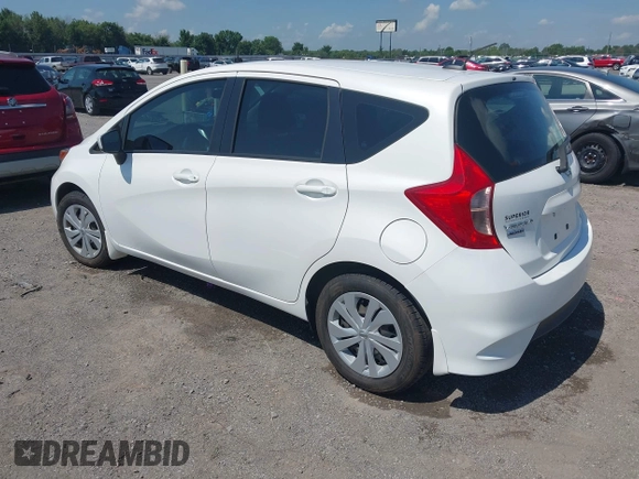 2018 Nissan Note SV with VIN 3N1CE2CP4JL353061, listed as a IAAI auction lot 42572846 with 27,336 mi miles and . Bid and sale history available at DreamBid. Image 3.