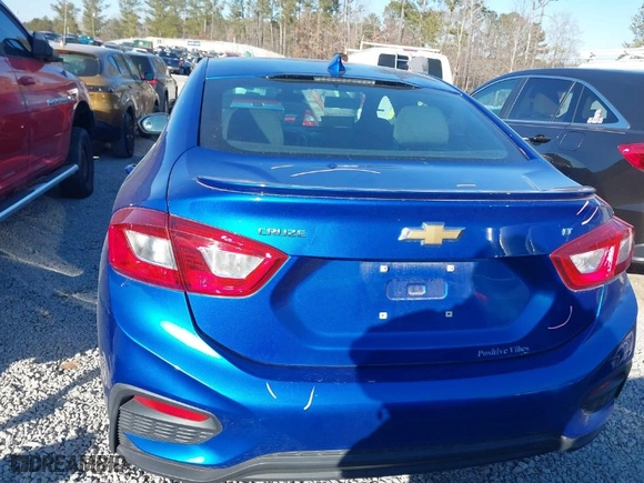 2017 Chevrolet Cruze LT with VIN 1G1BE5SM5H7276404, listed as a IAAI auction lot 41393665 with 75,604 mi miles. Bid and sale history available at carsss.com. Image 16.