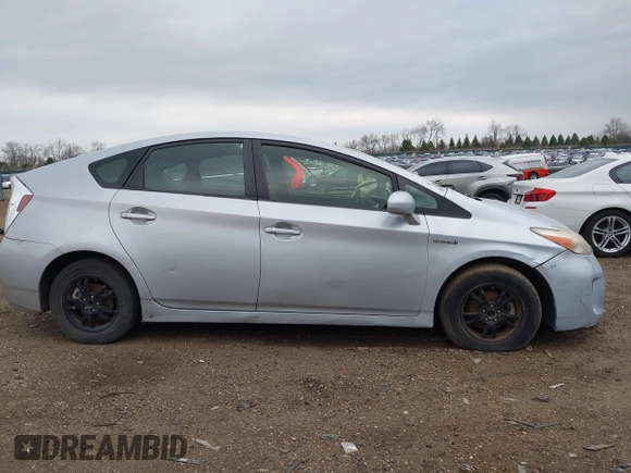 2012 Toyota Prius One with VIN JTDKN3DU5C5449903, listed as a IAAI auction lot 42070487 with 399,464 mi miles. Bid and sale history available at carsss.com. Image 13.
