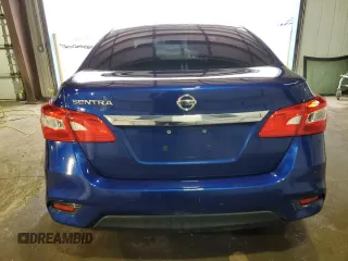 2017 Nissan Sentra S with VIN 3N1AB7AP6HY244694, listed as a Copart auction lot 50389885 with 122,143 mi miles and Clean Title. Bid and sale history available at carsss.com. Image 6.