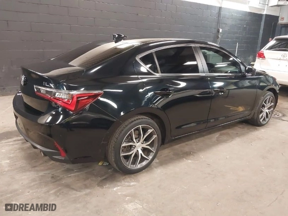 2021 Acura ILX w/Premium Package with VIN 19UDE2F79MA010093, listed as a IAAI auction lot 41830393 with 23,468 mi miles. Bid and sale history available at carsss.com. Image 4.