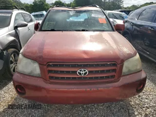 2003 Toyota Highlander z VIN JTEGF21A830096055, wystawiony jako Copart lot #52681725 z przebiegiem 188 892 mil mil oraz Szkoda całkowita • Salvage title. Historia ofert i sprzedaży dostępna na DreamBid. Obrazek 5.