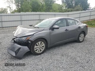 2024 Nissan Sentra S z VIN 3N1AB8BV7RY289759, wystawiony jako Copart lot #52865155 z przebiegiem 60 031 mil mil oraz Szkoda całkowita • Salvage title. Historia ofert i sprzedaży dostępna na DreamBid. Obrazek 1.