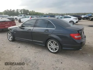 2012 Mercedes-Benz C with VIN WDDGF4HB5CR202574, listed as a Copart auction lot 54682525 with 95,049 mi miles and Salvage Title. Bid and sale history available at carsss.com. Image 2.
