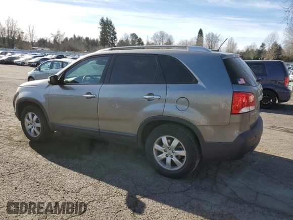 2012 Kia Sorento LX with VIN 5XYKT3A60CG296415, listed as a Copart auction lot 45319905 with 0 mi miles and Salvage Title. Bid and sale history available at carsss.com. Image 2.