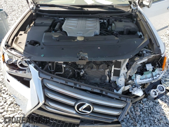 2019 Lexus GX 460 z VIN JTJBM7FX6K5229201, wystawiony jako Copart lot #53390935 z przebiegiem 36 235 mil mil oraz Nie do naprawy • Non repairable. Historia ofert i sprzedaży dostępna na DreamBid. Obrazek 13.