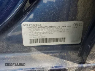 2013 Audi A4 Premium Plus с VIN WAUFFAFL5DN029533, выставлен на аукционе Copart как лот 87968745 с пробегом Не указан миль и На запчасти • Non repairable. История ставок и продаж доступна на DreamBid. Изображение 13.