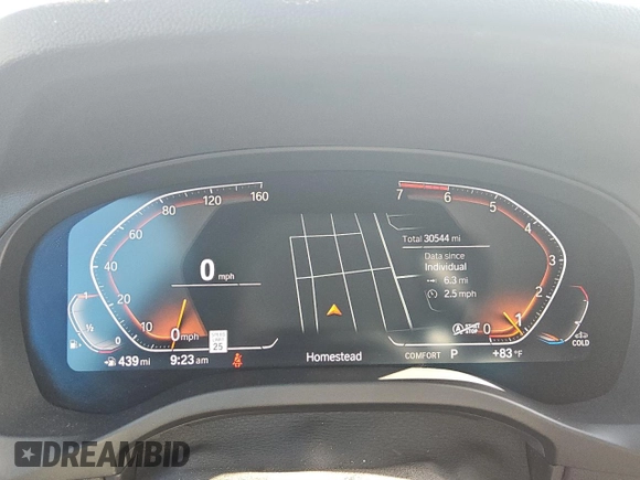 2024 BMW X4 xDrive30i z VIN 5UX33DT06R9U88255, wystawiony jako Copart lot #56604545 z przebiegiem 30 544 mil mil oraz Czysty tytuł • Clean title. Historia ofert i sprzedaży dostępna na DreamBid. Obrazek 9.