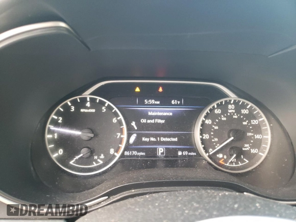 2017 Nissan Maxima SR z VIN 1N4AA6AP7HC400167, wystawiony jako Copart lot #51002585 z przebiegiem 86 170 mil mil oraz Nie do naprawy • Non repairable. Historia ofert i sprzedaży dostępna na DreamBid. Obrazek 9.