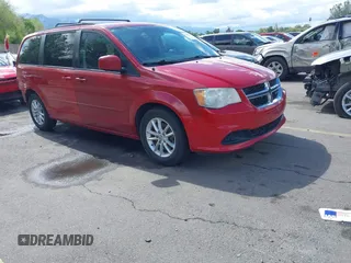 2014 Dodge Grand Caravan SXT z VIN 2C4RDGCG2ER173321, wystawiony jako IAAI lot #42245629 z przebiegiem 198 823 mil mil oraz . Historia ofert i sprzedaży dostępna na DreamBid. Obrazek 1.