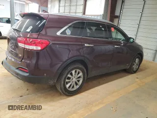 2018 Kia Sorento LX with VIN 5XYPGDA34JG415439, listed as a Copart auction lot 47935795 with 96,866 mi miles and Salvage Title. Bid and sale history available at carsss.com. Image 3.