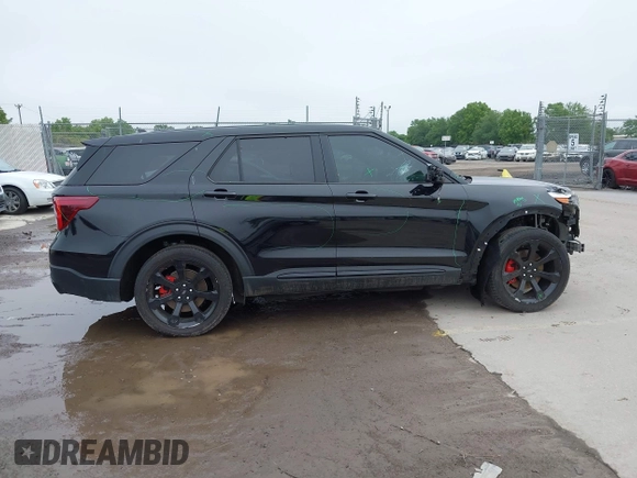 2021 Ford Explorer ST z VIN 1FM5K8GC0MGA12561, wystawiony jako IAAI lot #41891666 z przebiegiem 74 750 mil mil oraz . Historia ofert i sprzedaży dostępna na DreamBid. Obrazek 13.