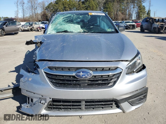 2020 Subaru Legacy with VIN 4S3BWAB69L3003402, listed as a Copart auction lot 42905925 with 69,092 mi miles and Salvage Title. Bid and sale history available at DreamBid. Image 5.