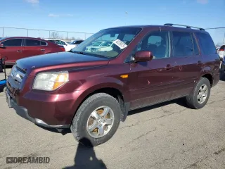 2007 Honda Pilot EX with VIN 5FNYF28427B030150, listed as a Copart auction lot 49239875 with 154,712 mi miles and Salvage Title. Bid and sale history available at carsss.com. Image 1.