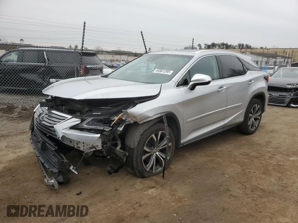 2018 Lexus RX with VIN JTJBZMCA3J2034401, listed as a Copart auction lot 44561295 with 73,455 mi miles and Salvage Title. Bid and sale history available at carsss.com. Image 1.