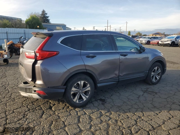 2017 Honda CR-V LX with VIN 7FARW5H33HE005972, listed as a Copart auction lot 47895775 with 94,593 mi miles and Salvage Title. Bid and sale history available at carsss.com. Image 3.