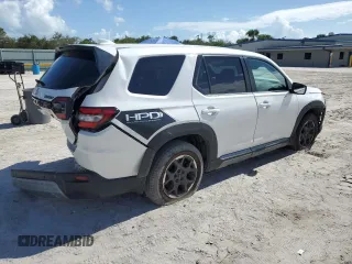 2023 Honda Pilot EX-L 8 Passenger with VIN 5FNYG2H49PB008353, listed as a Copart auction lot 76395124 with 158,867 mi miles and Non Repairable. Bid and sale history available at carsss.com. Image 3.