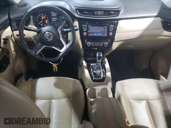 2017 Nissan Rogue SV with VIN 5N1AT2MT9HC799889, listed as a Copart auction lot 51762295 with 91,584 mi miles and Salvage Title. Bid and sale history available at carsss.com. Image 8.