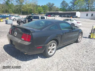2008 Ford Mustang GT Deluxe with VIN 1ZVHT82H185138377, listed as a IAAI auction lot 42063894 with 103,942 mi miles. Bid and sale history available at carsss.com. Image 4.