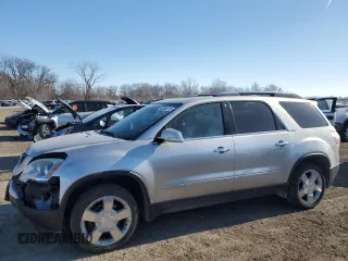 2007 GMC Acadia SLT with VIN 1GKEV337X7J135805, listed as a Copart auction lot 46066175 with 219,139 mi miles and Salvage Title. Bid and sale history available at carsss.com. Image 1.