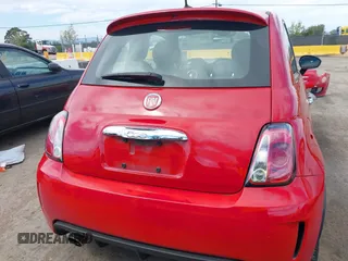 2015 FIAT 500 Turbo with VIN 3C3CFFHH9FT640667, listed as a IAAI auction lot 42015050 with 29,234 mi miles. Bid and sale history available at carsss.com. Image 17.