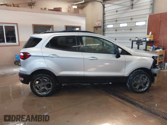 2018 Ford EcoSport SES with VIN MAJ6P1CL8JC224544, listed as a IAAI auction lot 41595620 with 57,866 mi miles and . Bid and sale history available at DreamBid. Image 14.