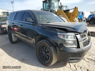 2016 Chevrolet Tahoe Commercial with VIN 1GNSKDKC5GR359813, listed as a Copart auction lot 48715525 with 108,890 mi miles and Salvage Title. Bid and sale history available at carsss.com. Image 4.