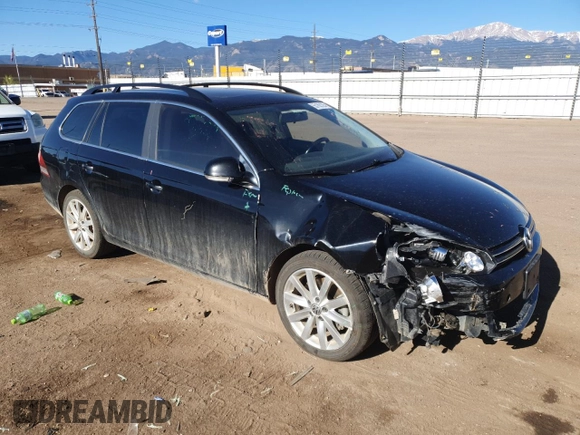 2014 Volkswagen Jetta TDI w/Sunroof & Nav with VIN 3VWPL7AJ9EM609790, listed as a Copart auction lot 55162125 with 116,870 mi miles and Salvage title. Bid and sale history available at DreamBid. Image 4.