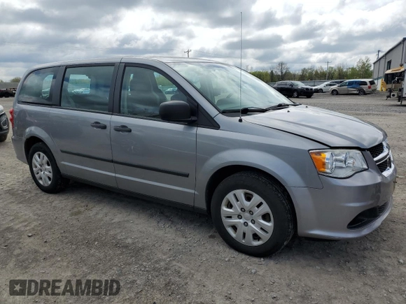 2015 Dodge Grand Caravan American Value with VIN 2C4RDGBG3FR507956, listed as a Copart auction lot 55948415 with 88,534 mi miles and Salvage Title. Bid and sale history available at DreamBid. Image 4.