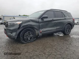 2022 Ford Explorer Timberline z VIN 1FMSK8JH1NGB69735, wystawiony jako Copart lot #56574085 z przebiegiem 26 671 mil mil oraz Szkoda całkowita • Salvage title. Historia ofert i sprzedaży dostępna na DreamBid. Obrazek 1.