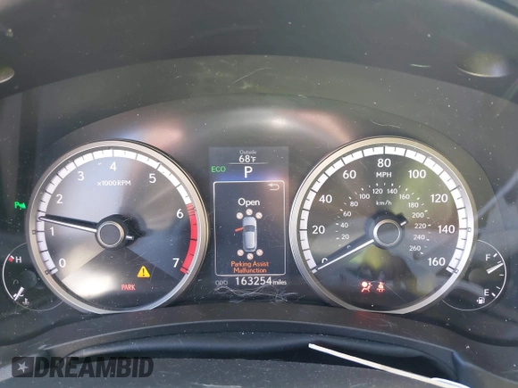 2015 Lexus NX 200t with VIN JTJYARBZ8F2004307, listed as a IAAI auction lot 41985535 with 163,254 mi miles. Bid and sale history available at carsss.com. Image 16.