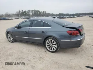 2013 Volkswagen CC VR6 Lux with VIN WVWHU7AN9DE508793, listed as a Copart auction lot 45765715 with 165,897 mi miles and Salvage Title. Bid and sale history available at carsss.com. Image 2.