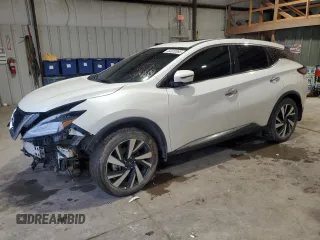 2023 Nissan Murano SL with VIN 5N1AZ2CJ2PC104861, listed as a Copart auction lot 44320865 with 41,835 mi miles and Salvage Title. Bid and sale history available at DreamBid. Image 1.